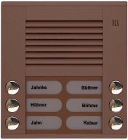 Audioaußenstation 2-reihig PES06-EB/04
