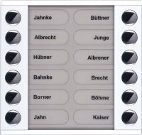Audioaußenstation 2-reihig PET12-WS/04