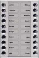 Audioaußenstation 2-reihig PET20-EN/04