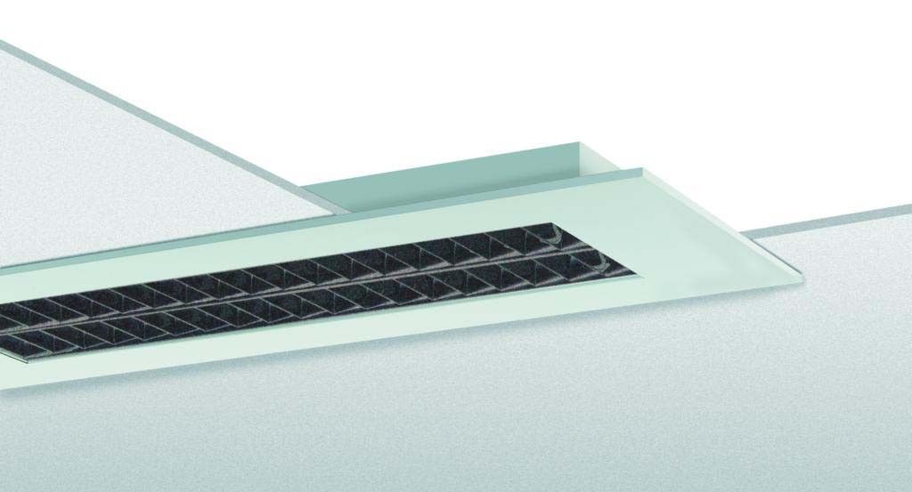 LED-Einbauleuchte ESLE-R2X115/30DA-SM