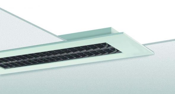 LED-Einbauleuchte ESLE-R2X115/30DA-SM