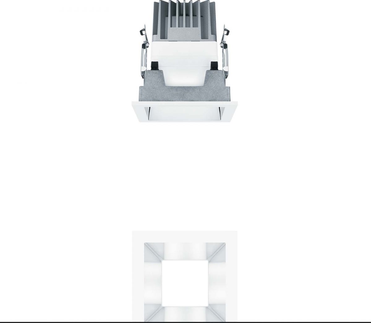 LED-Deckeneinbauleuchte PANOS EVO #60815202