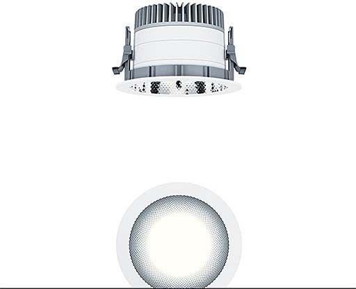 LED-Einbauleuchte P-INFR150H #60818510