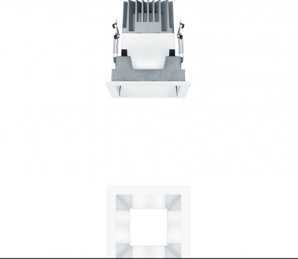 LED-Deckeneinbauleuchte PANOS EVO #62907035