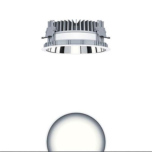 LED-Einbauleuchte P-INFR200L #60818531 LED-Einbauleuchte P-INFR200L #60818531