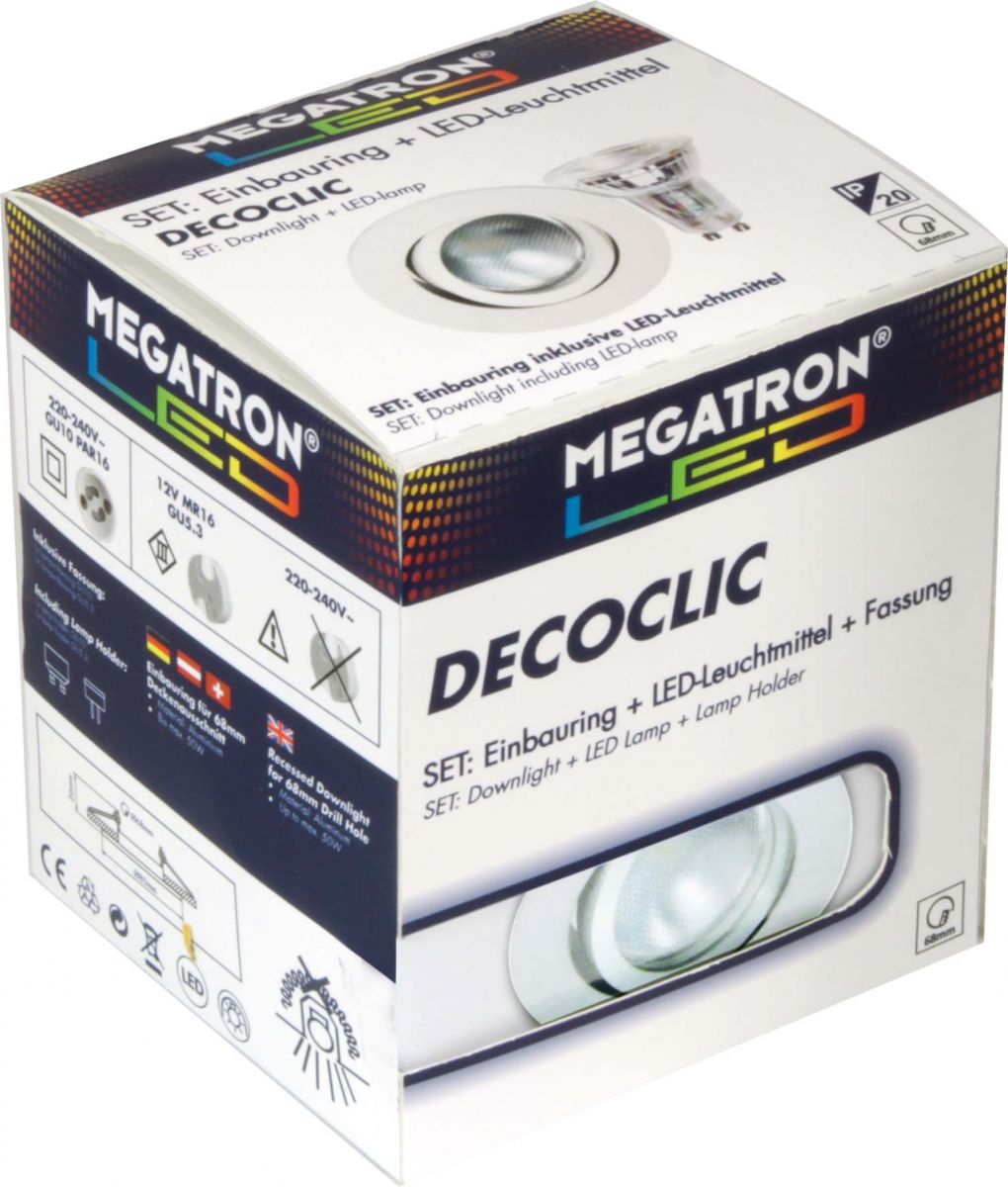 LED-Einbauspot Set MT75401