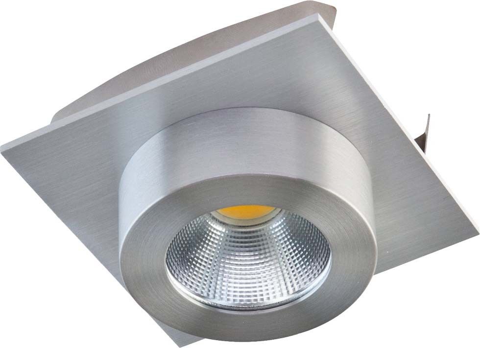 LED Deckeneinbauleuchte PC25061402 alu