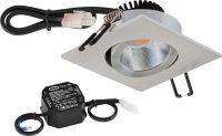 LED Deckeneinbauleuchte PC24N91402 alu