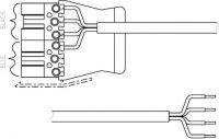 CONNECT Verbindungskabel P6B 4C 5M 1.5 WLC