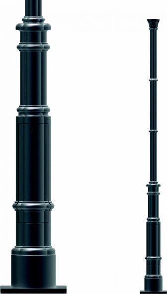 Ziermast Z76mm 9.955.2214.70AFQ Ziermast Z76mm 9.955.2214.70AFQ