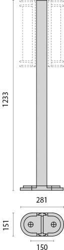 Mast 45 H1200 000454 Mast 45 H1200 000454