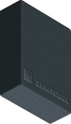 Abschlussplatte schwarz SUP2 TRACK #22169701