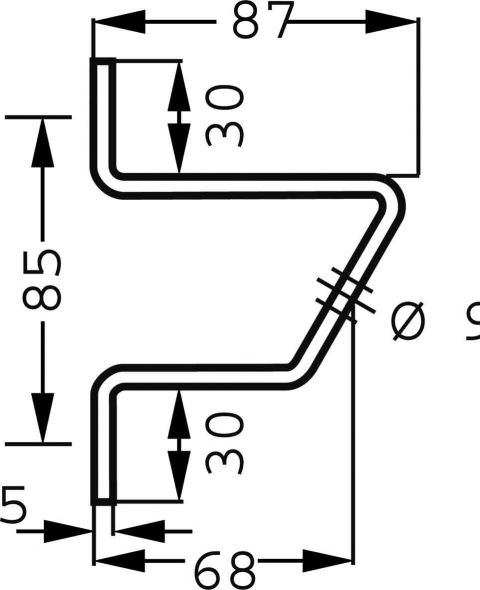 Wandaufhängung 22480000122 Wandaufhängung 22480000122