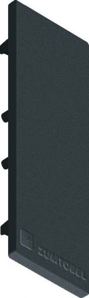 Abschlussplatte schwarz SUP2 TRACK #22169704