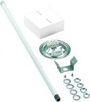 Rohrpendel mit Baldachin ZRPE 050 PE #0202872