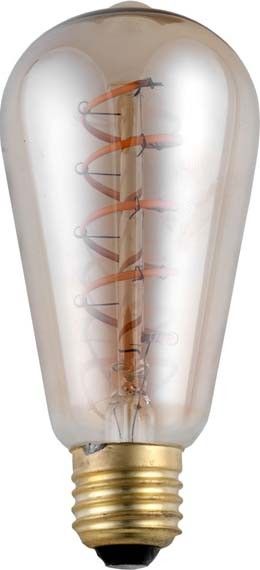 LED-Rustikalampe 64x140mm 38153