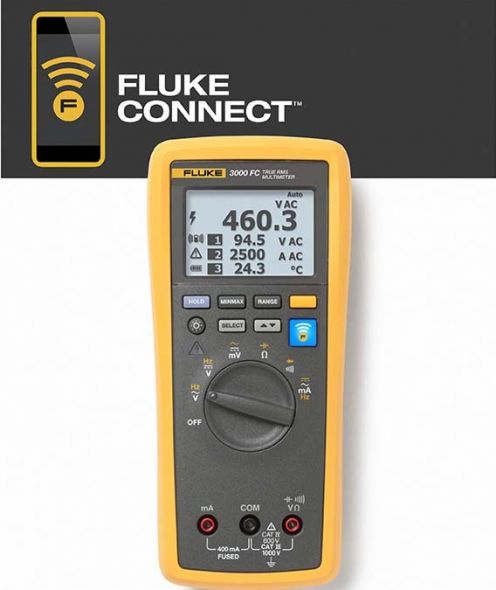 Wireless Digitalmultimeter FLK-3000 FC Wireless Digitalmultimeter FLK-3000 FC