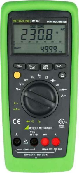 Multimeter TRMS METRALINE DM62