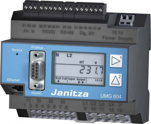 Netzanalysator UL UMG 604E-PRO 24V(UL) Netzanalysator UL UMG 604E-PRO 24V(UL)