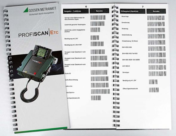 Ringbuch z.Datenverwaltung PROFISCAN ETC D Ringbuch z.Datenverwaltung PROFISCAN ETC D