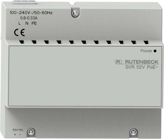 PoE-Spannungsversorgung SVR 52 V PoE+ PoE-Spannungsversorgung SVR 52 V PoE+