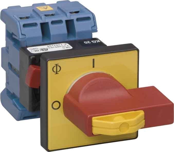 Hauptschalter Not-Aus KG10A T203/04 FT2 Hauptschalter Not-Aus KG10A T203/04 FT2