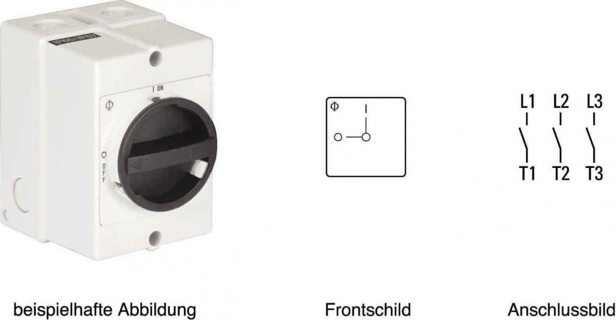 Reparaturschalter KG64 T103/33 KL11V Reparaturschalter KG64 T103/33 KL11V