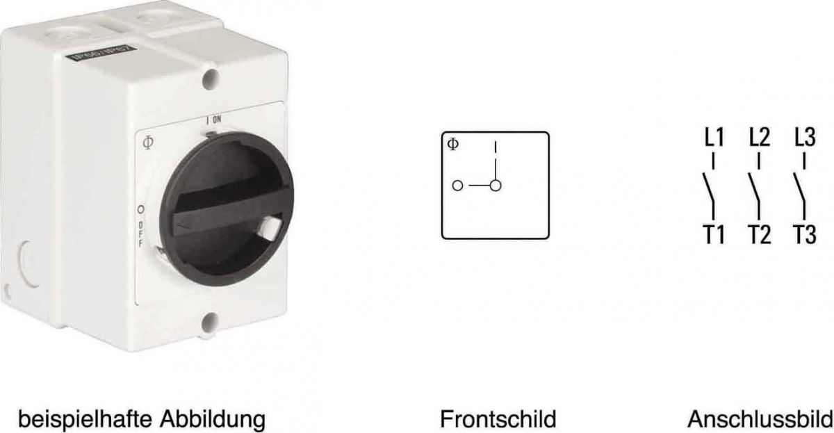 Reparaturschalter KG80 T103/33 KL71V Reparaturschalter KG80 T103/33 KL71V