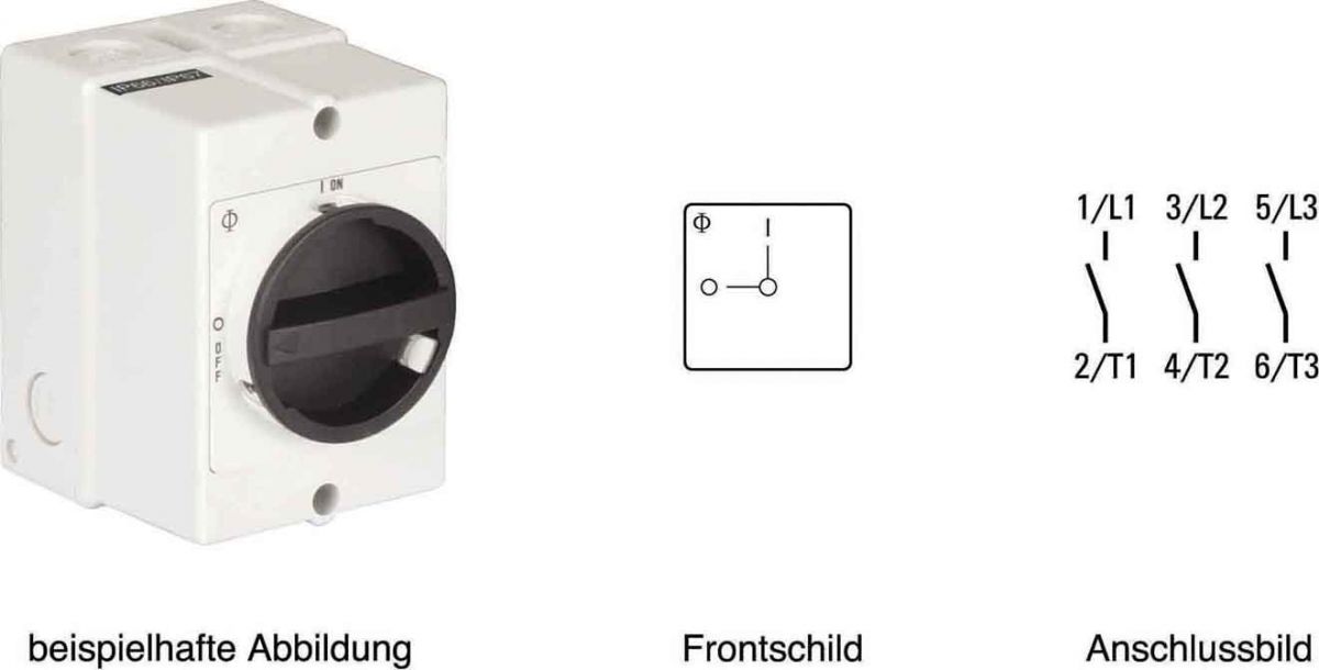 Reparaturschalter KH20 T103/33 KS11V Reparaturschalter KH20 T103/33 KS11V