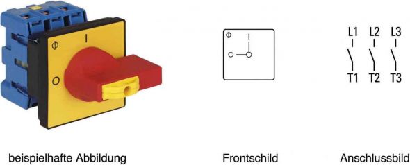 Hauptschalter Not-Aus KG100 T203/04 E Hauptschalter Not-Aus KG100 T203/04 E
