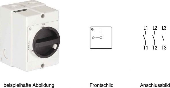 Reparaturschalter KG64 T103/33 KL11V Reparaturschalter KG64 T103/33 KL11V