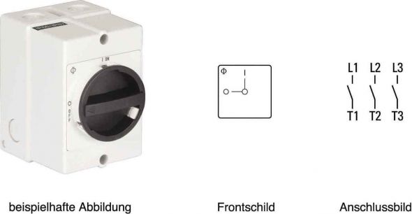 Reparaturschalter KG80 T103/33 KL71V Reparaturschalter KG80 T103/33 KL71V