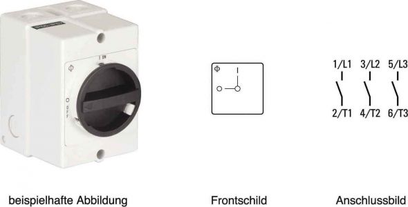 Reparaturschalter KH20 T103/33 KS11V Reparaturschalter KH20 T103/33 KS11V