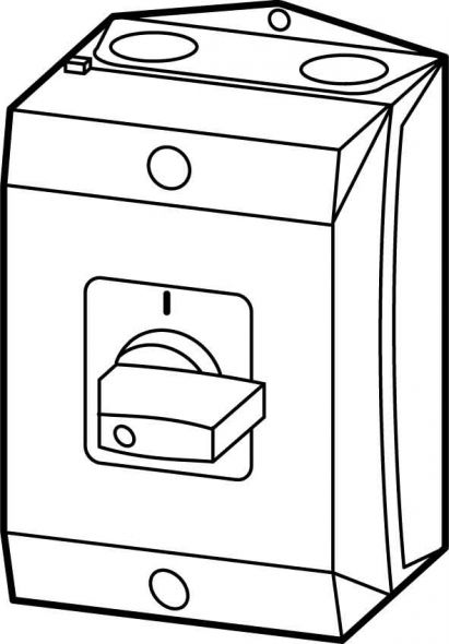 Ein-Aus-Schalter T0-2-1/I1/SVA(S)