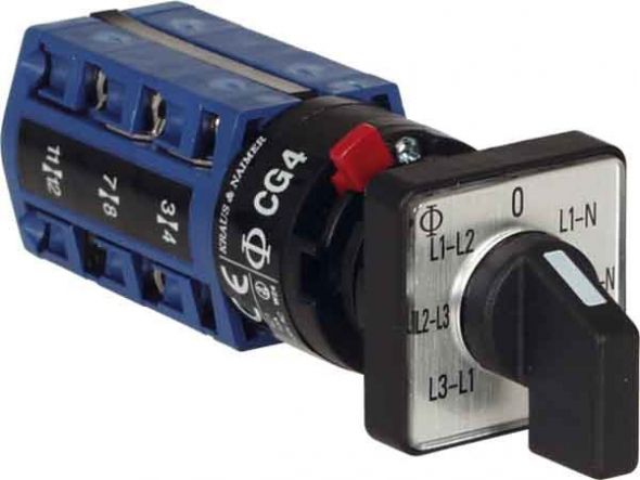 Voltmeterumschalter CG4 A007-624 FS2 Voltmeterumschalter CG4 A007-624 FS2