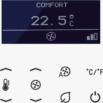 Raumtemperaturregler TRD LS 923028 alpinweiß