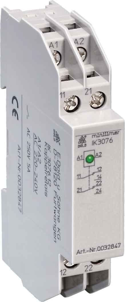 Koppelrelais IK3076.12 AC230-240V Koppelrelais IK3076.12 AC230-240V