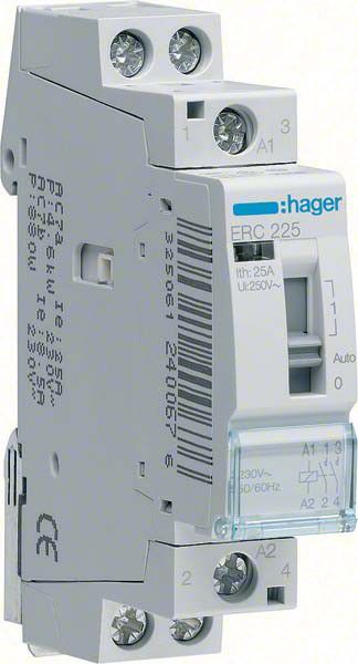 Installationsrelais ERD418 24V 16A 2S+2Ö Installationsrelais ERD418 24V 16A 2S+2Ö