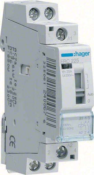 Installationsrelais ERD418 24V 16A 2S+2Ö Installationsrelais ERD418 24V 16A 2S+2Ö