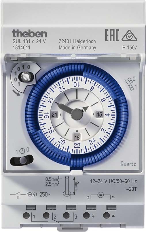 Zeitschaltuhr SUL 181 d 24V Zeitschaltuhr SUL 181 d 24V
