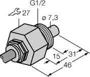 Strömungssensor FCS-G1/2A4-NA/D100 Strömungssensor FCS-G1/2A4-NA/D100