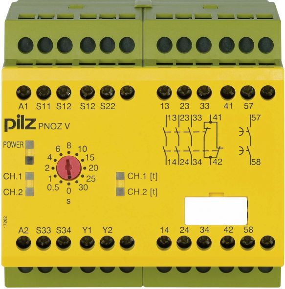 Not-Aus-Schaltgerät PNOZ V 30s 24VDC Not-Aus-Schaltgerät PNOZ V 30s 24VDC