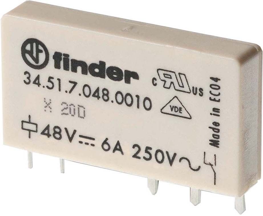 Steck/Printrel.60VDC 1W 6A 34.51.7.060.0000