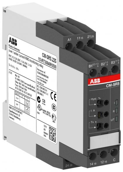 Stromüberwachungsrelais CM-SRS.22S 24-240V Stromüberwachungsrelais CM-SRS.22S 24-240V