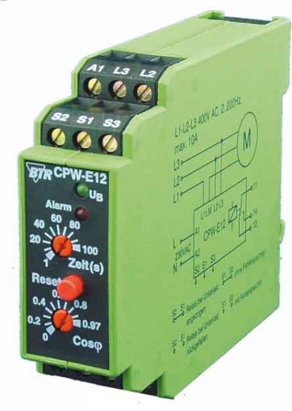 Überwachungsrelais CPW-E12 230AC1W 2,5A Überwachungsrelais CPW-E12 230AC1W 2,5A