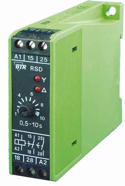 Stern-Dreieckrelais RSD-E10 24UC 0,5-10S Stern-Dreieckrelais RSD-E10 24UC 0,5-10S