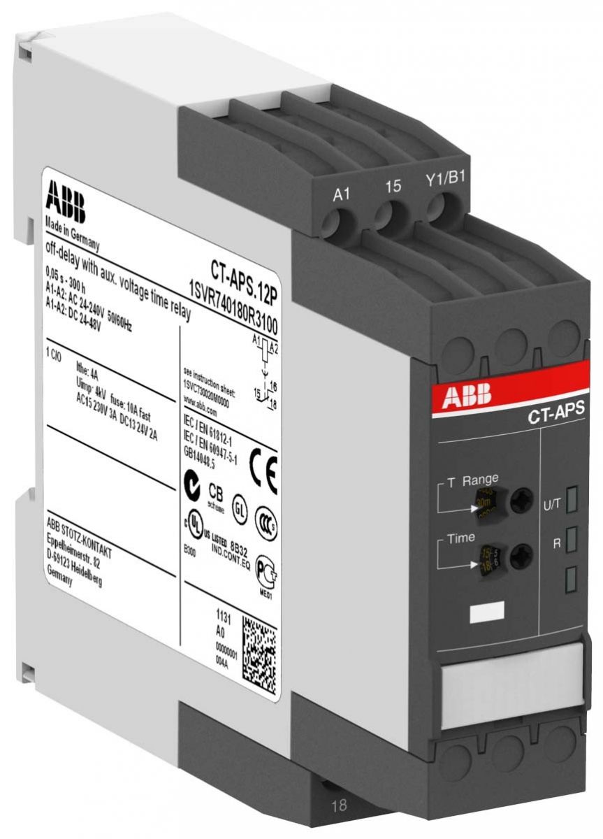 Zeitrelais rückfallverz. CT-APS.12P Zeitrelais rückfallverz. CT-APS.12P