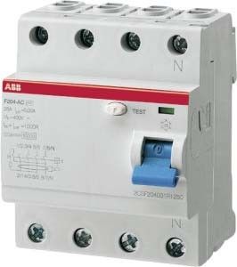 FI-Schutzschalter F204F-25/0,03 FI-Schutzschalter F204F-25/0,03
