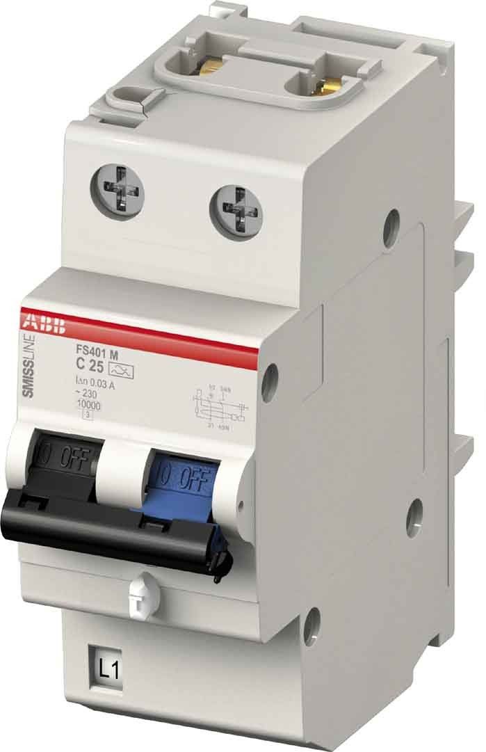 Fehlerstromschutzschalter FS401M-C13/0.03