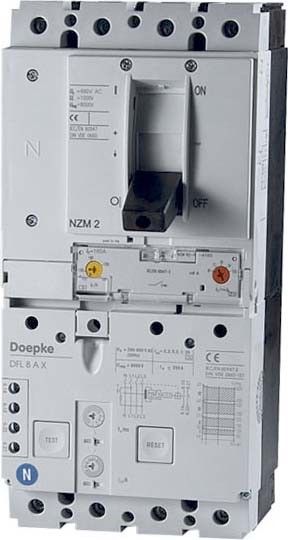 FI-Schalter DFL8 160-4/X-A FI-Schalter DFL8 160-4/X-A